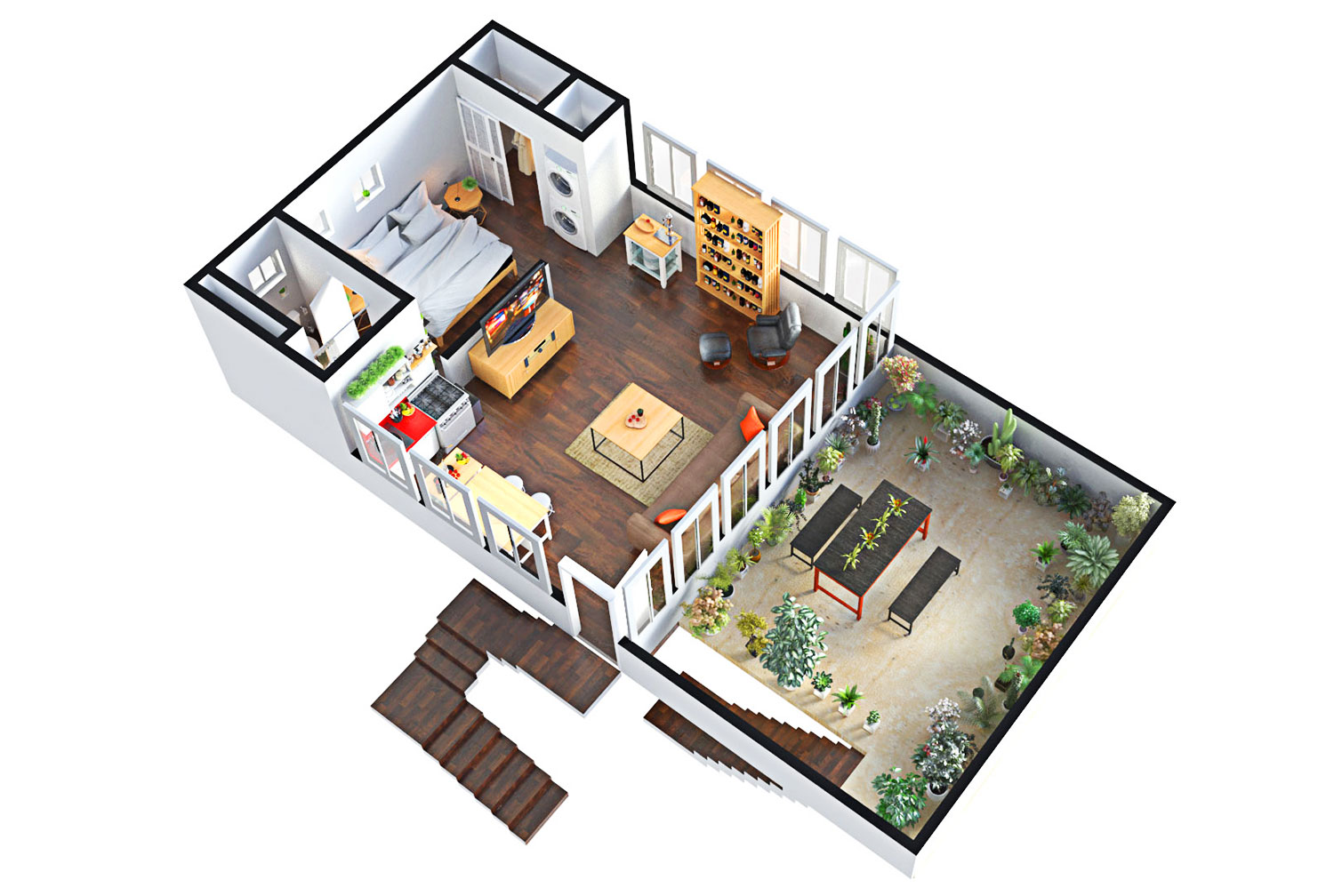 Read more about the article Architectural walkthrough: the true meaning of a 3d floor plan model