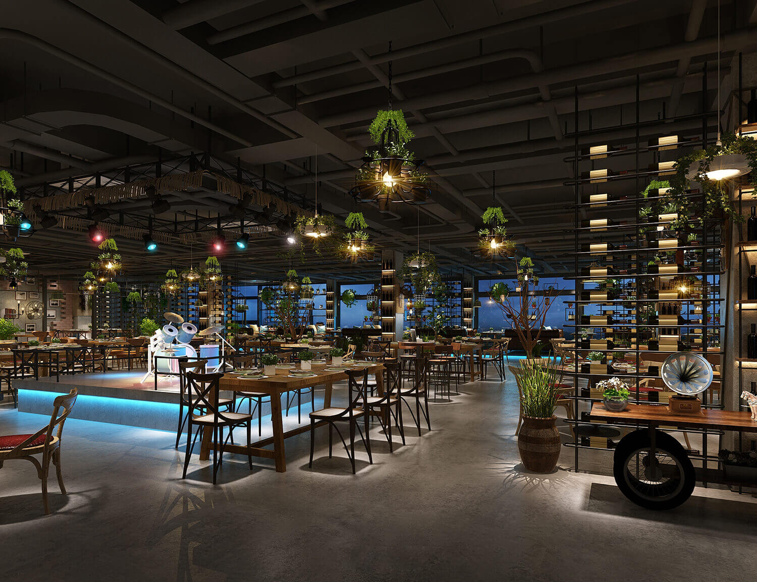 Read more about the article Best Industrial chic restaurant design images | Restaurant