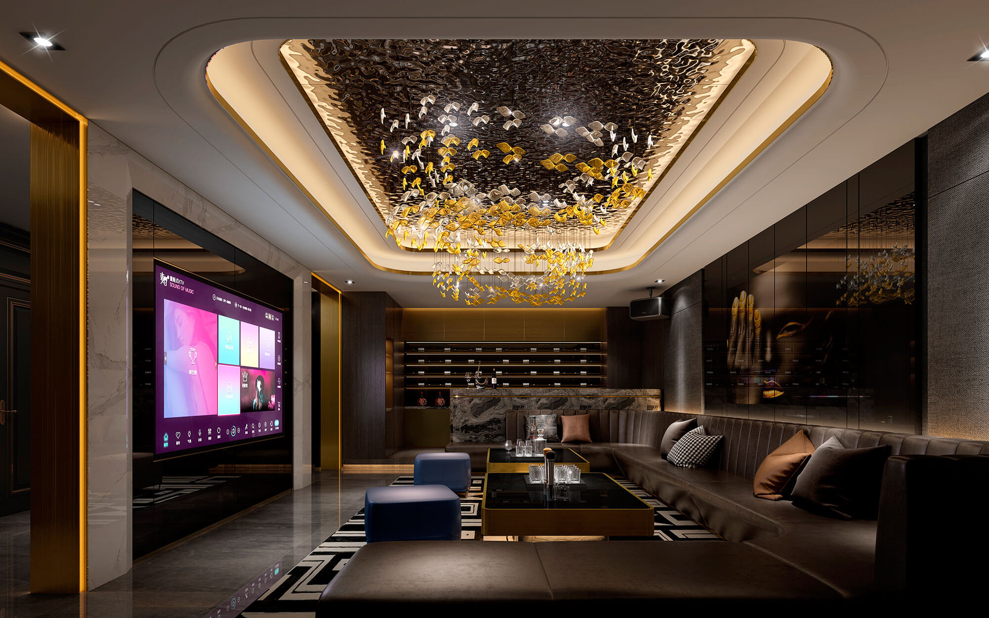 Read more about the article 3d rendering for KTV:5 reasons people like KTV design
