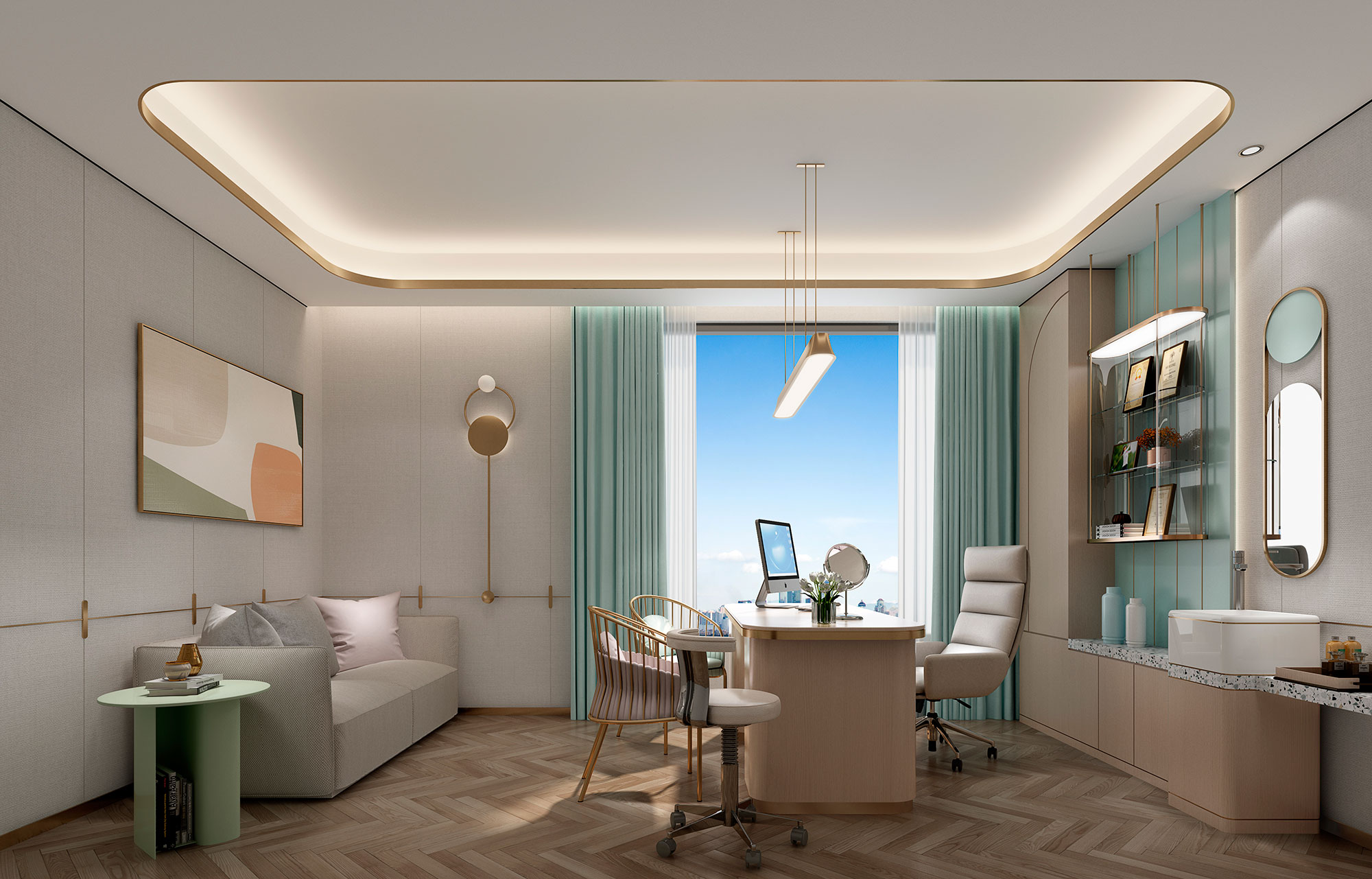Read more about the article How to make full use of space to design renderings of doctors’ offices