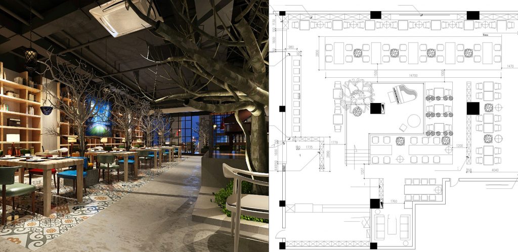 buy restaurant floor plan