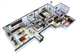 Read more about the article How to design a high-quality 3D apartment floor plans