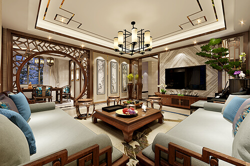 Read more about the article Chinese style interior design renderings, Different beauty!